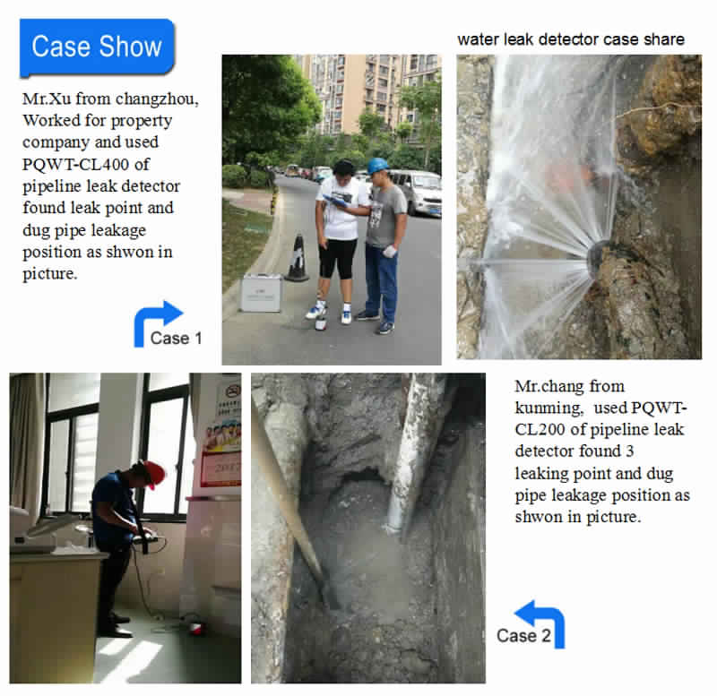 PQWT-CL300·3 Meters Underground Pipes Water Leak Detector hiloramart.com