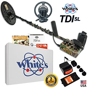 White's TDI Hi-Q Camo Metal Detector hiloramart.com