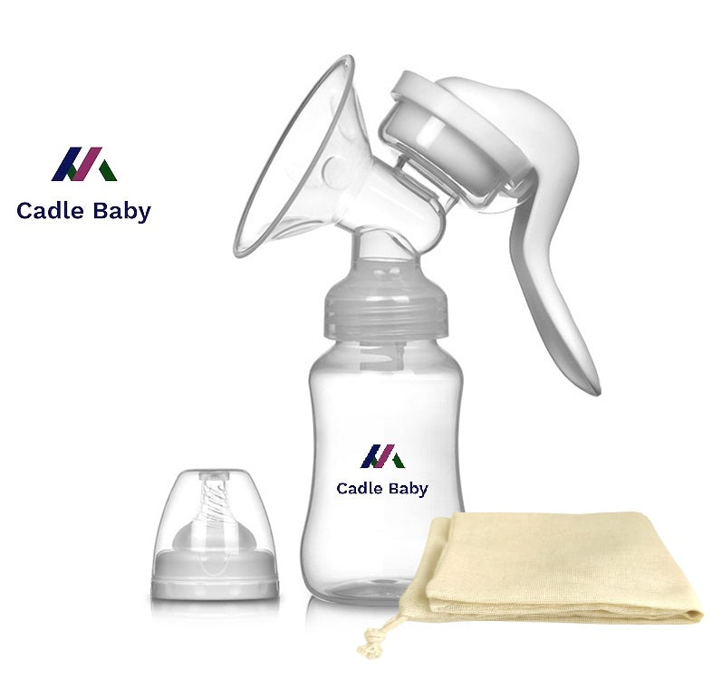 Cadle Baby Manual First Feed Manual Breast Pump-FDA Approved  - Manual (Purple) hiloramart.com