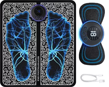 EMS Foot Massager Pain Relief Wireless Mat Machine