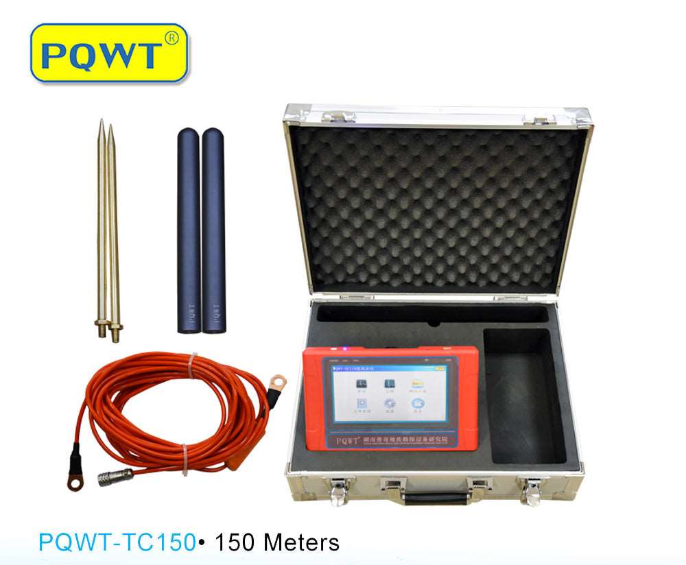 PQWT-TC150·150 Meters Automatic Mapping Underground Water Detector hiloramart.com