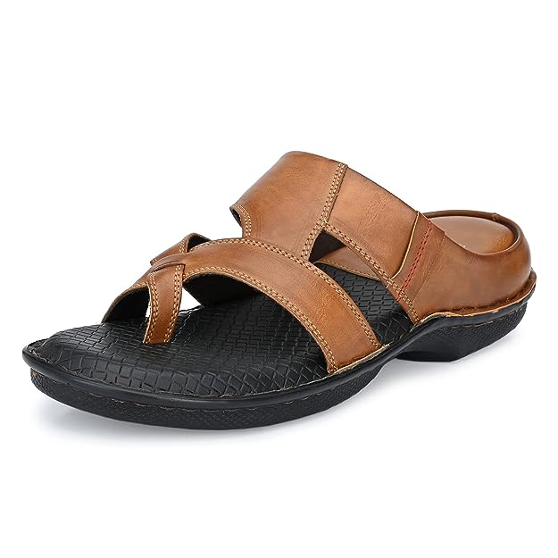 Synthetic Leather Sandal for Men's