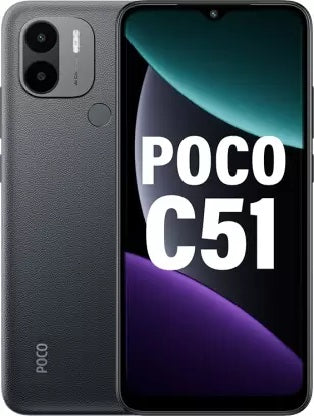 POCO C51 (Power Black, 64 GB)  (4 GB RAM)#JustHere