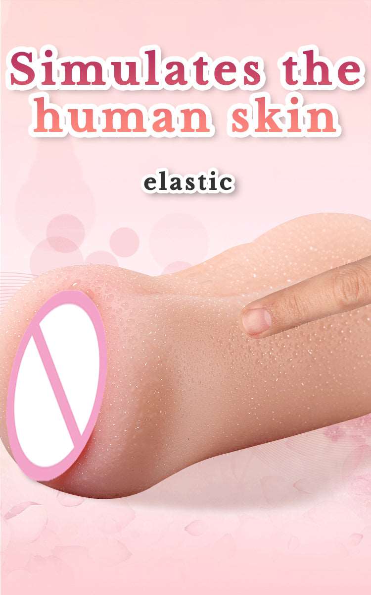 POCKET PUSSY MALE MASTURBATION REALISTIC FEEL STRONG SUCTION ARTIFICIAL SILICONE hiloramart.com
