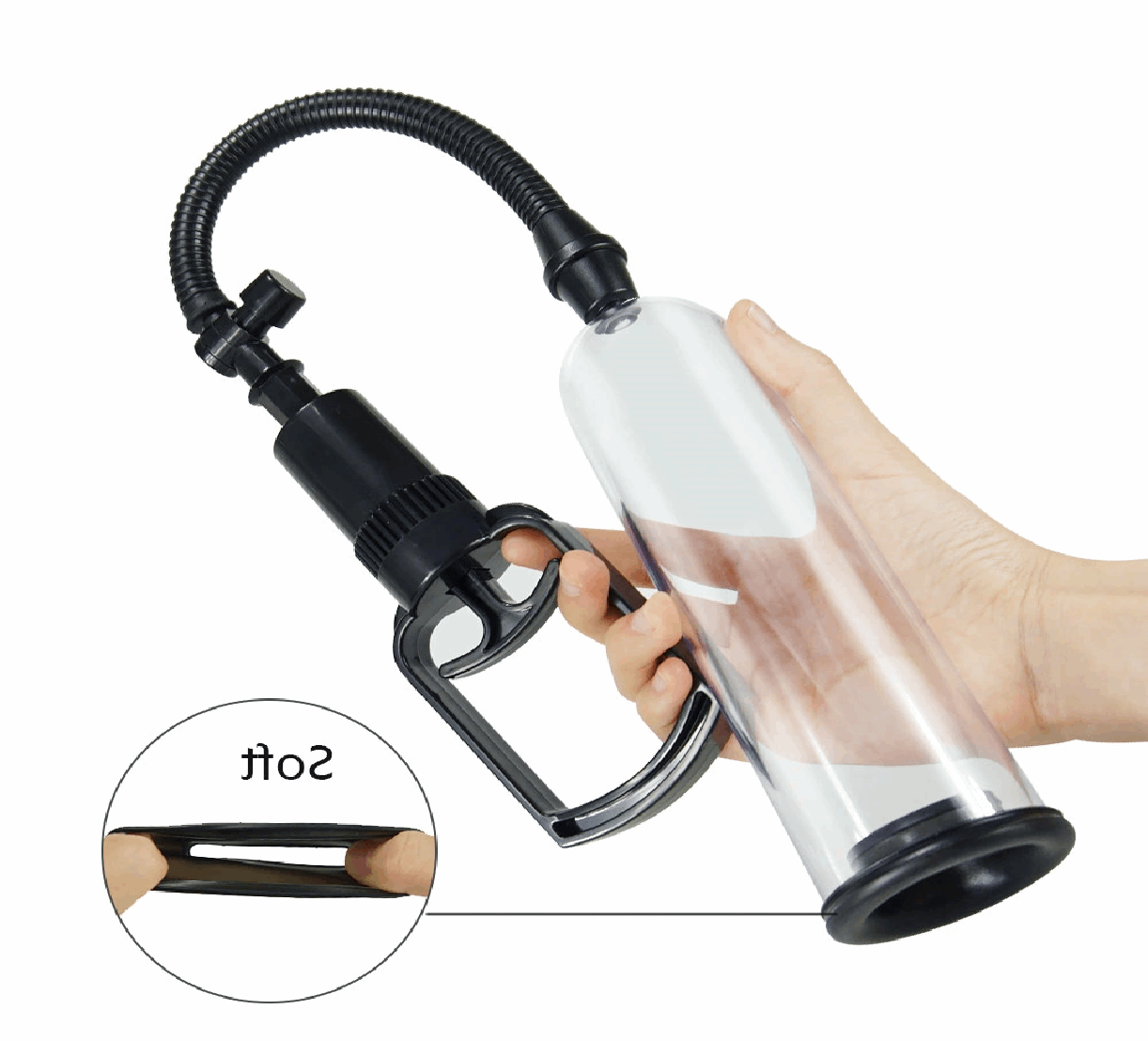 Manual Vacuum Enlargement Pump With Handal Pump For Men hiloramart.com