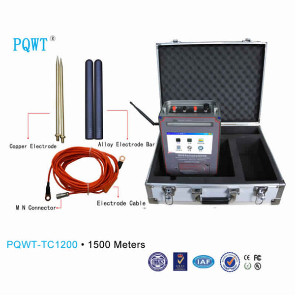 PQWT-TC1200·1500 Meters Automatic Mapping Underground Water Detector hiloramart.com