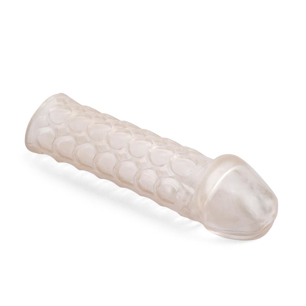 Enlargement Extension Reusable Washable Silicone Sleeve Condom WL hiloramart.com