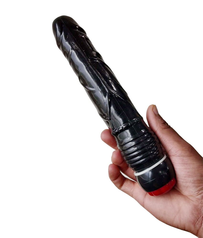 Black Thunderlight vibrating Dildo ( Size : 8.6 Inch ) hiloramart.com