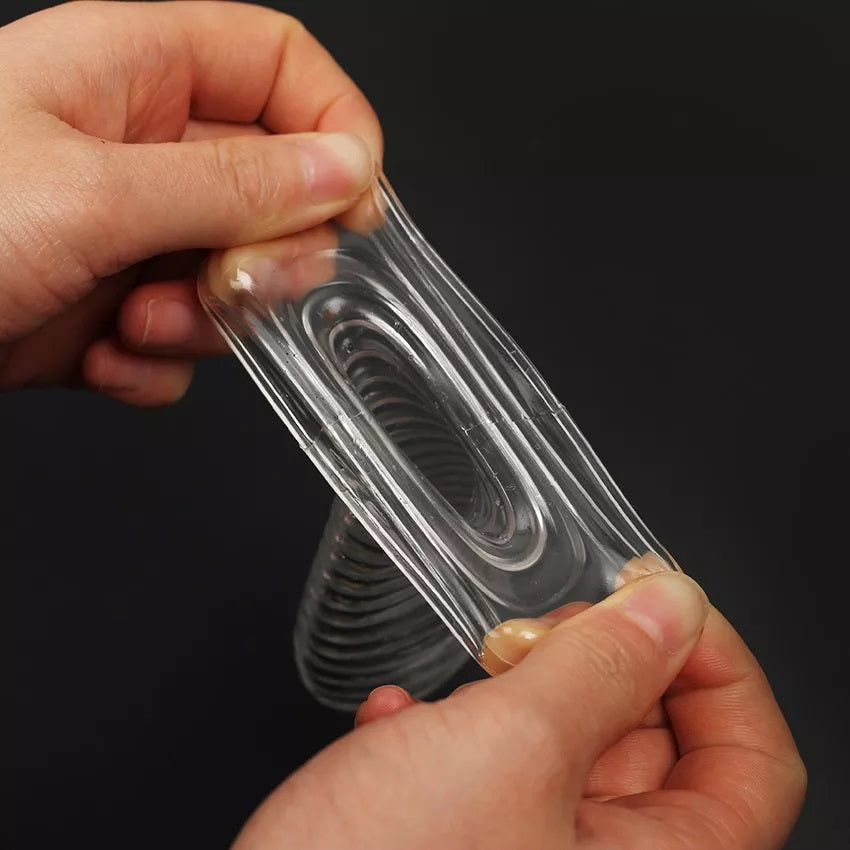 extra time reusable ribbed Silicone crystal condom hiloramart.com