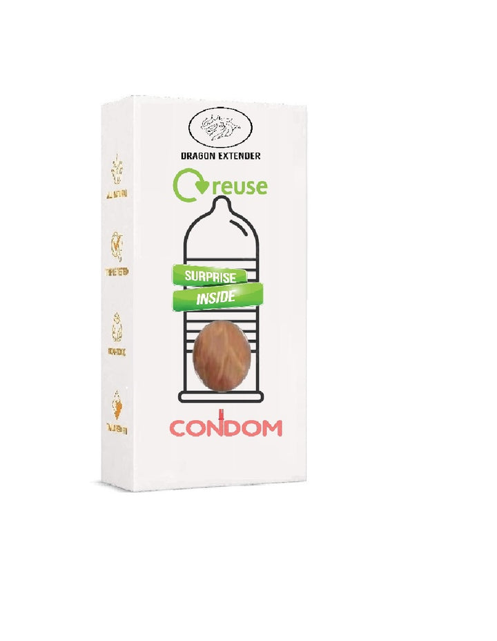 Reusable Sleeve Condom Silicone Tpe hiloramart.com