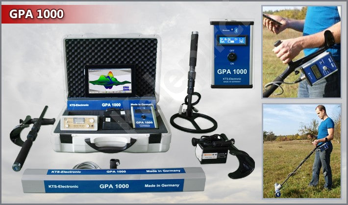 KTS GPA 1000 Gold Detector & 3D Ground Scanner hiloramart.com
